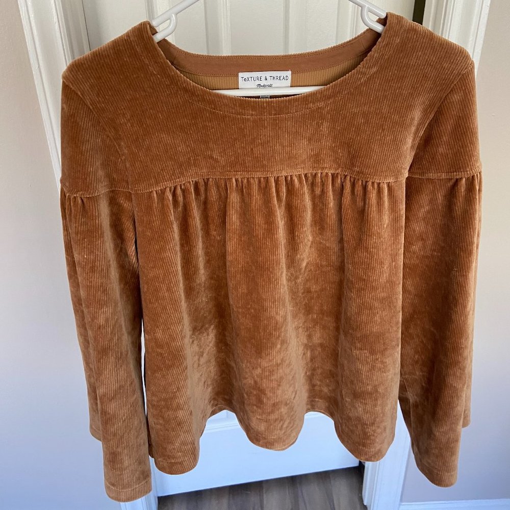 Madewell Texture & Thread Top - image 1